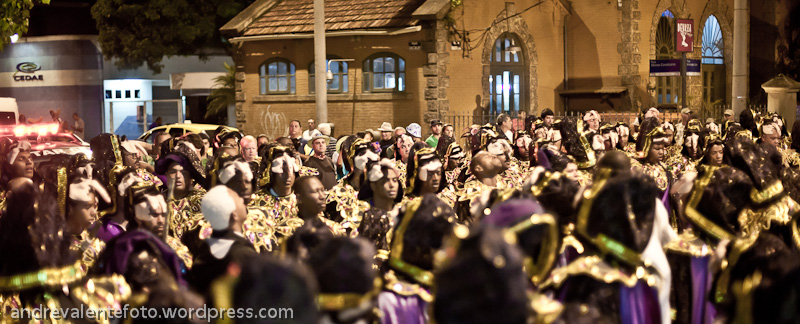 Concentração do 1º dia Desfile das Escolas de Samba