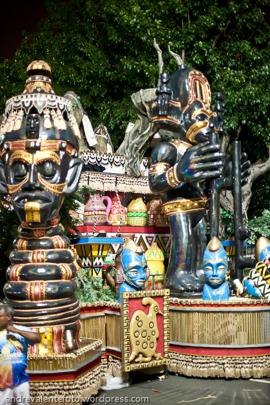 Concentração do 1º dia Desfile das Escolas de Samba