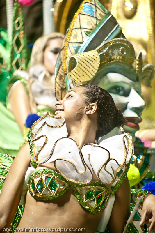 Concentração do 1º dia Desfile das Escolas de Samba