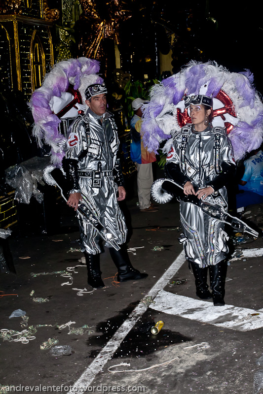 Concentração do 1º dia Desfile das Escolas de Samba